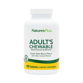 NaturesPlus, Adult's Chewable Multivitamin & Mineral, Exotic Red Berry, 90 Tablets
